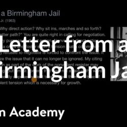 Discussion questions about letter from birmingham jail